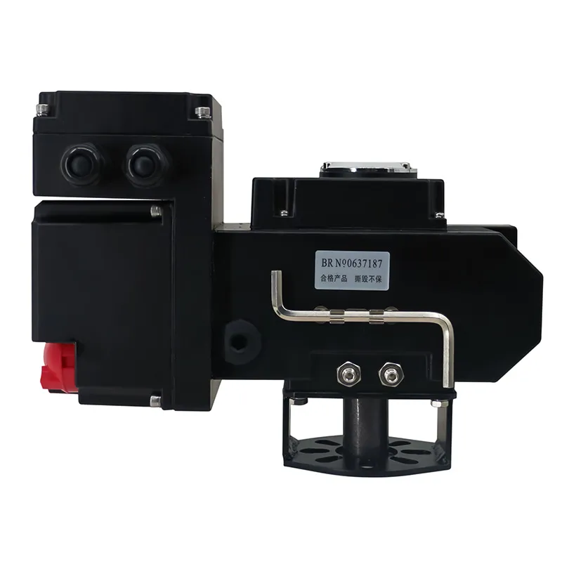 Компактные электрические приводы задвижек поворотного типа