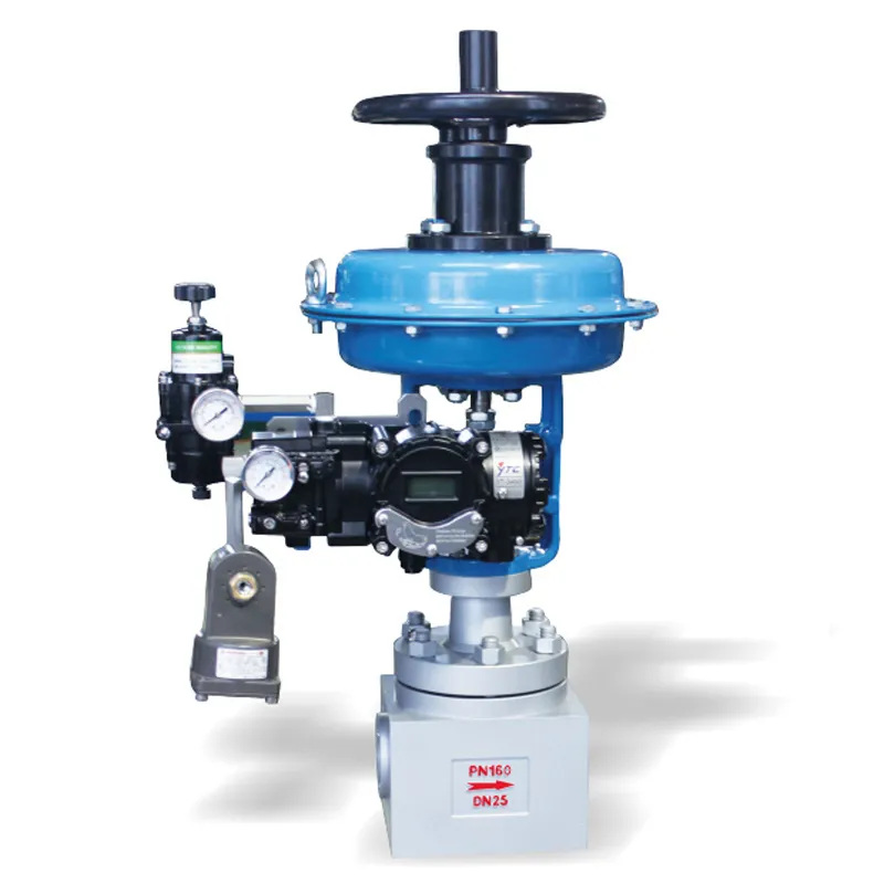 Пневматические мембранные регулирующие клапаны с низким уровнем шума