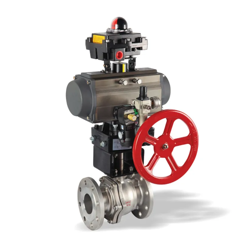 Пневматические шаровые краны