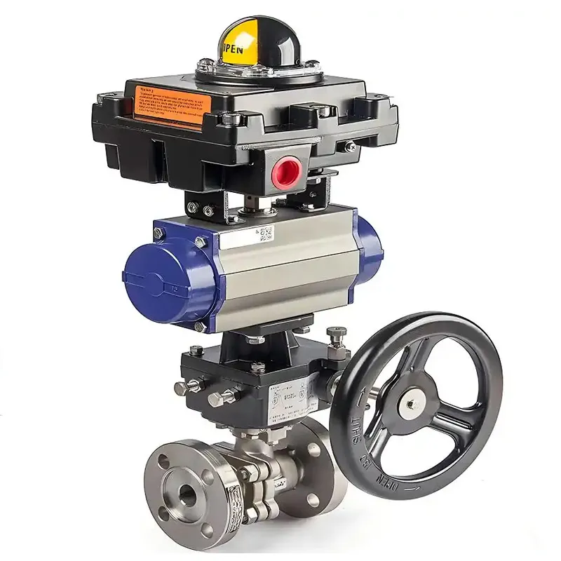 Пневматические шаровые краны