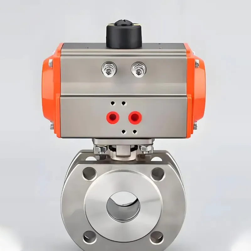 Пневматические шаровые краны