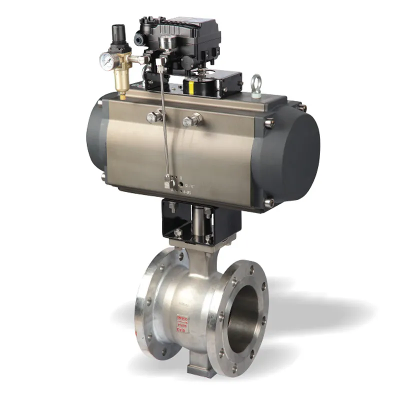 Пневматические шаровые краны