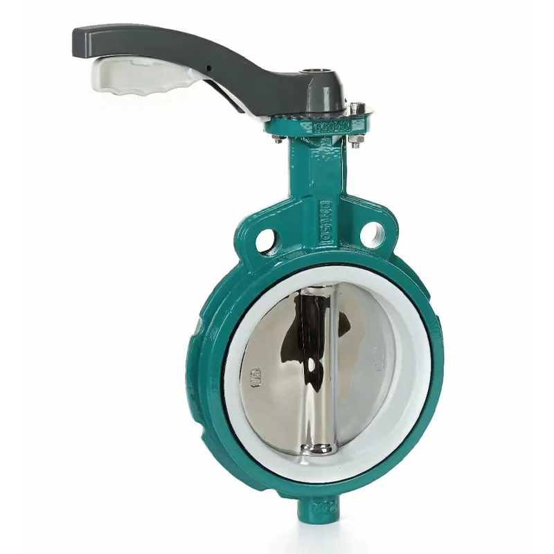 Ручные межфланцевые дисковые затворы