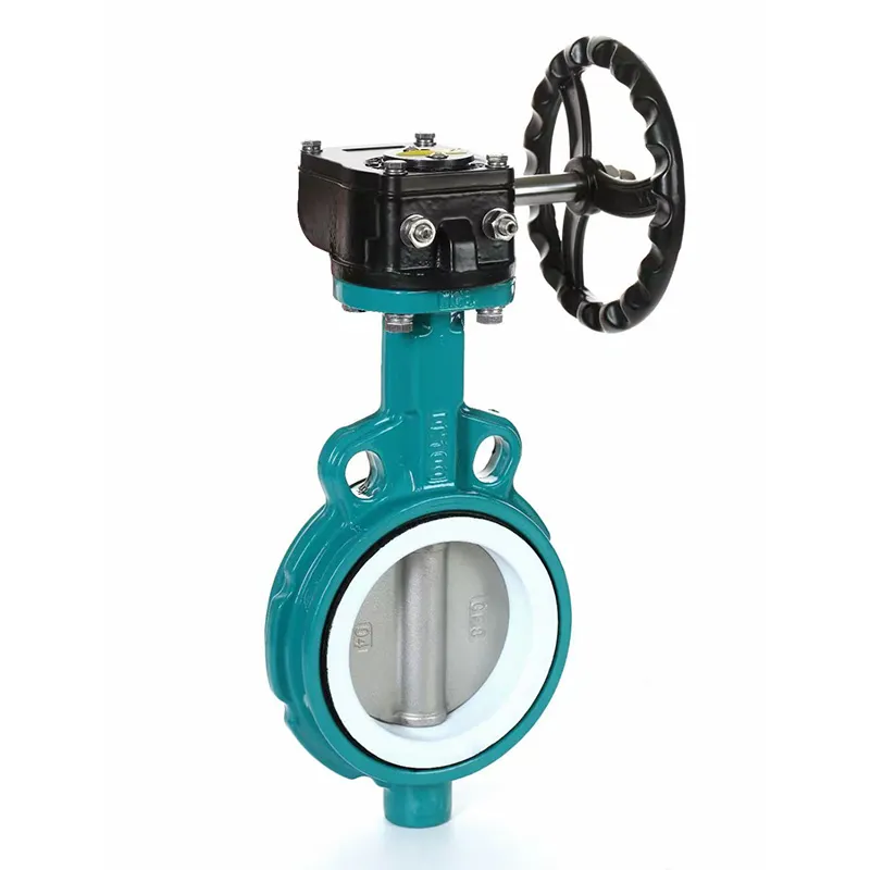 Ручные межфланцевые дисковые затворы