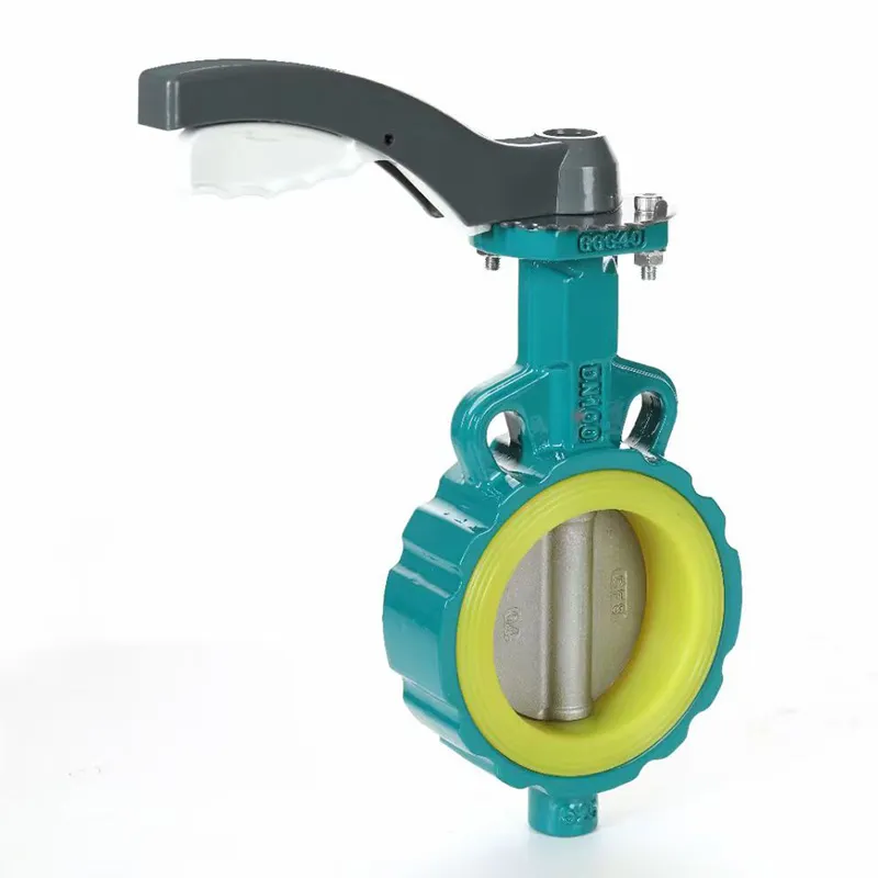 Ручные межфланцевые дисковые затворы