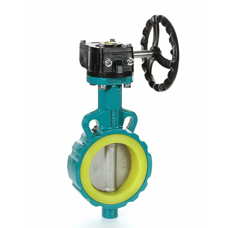 Ручные межфланцевые дисковые затворы