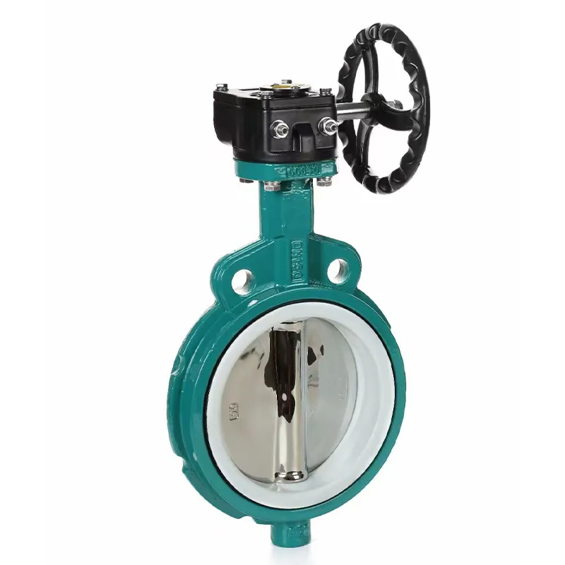 Ручные межфланцевые дисковые затворы