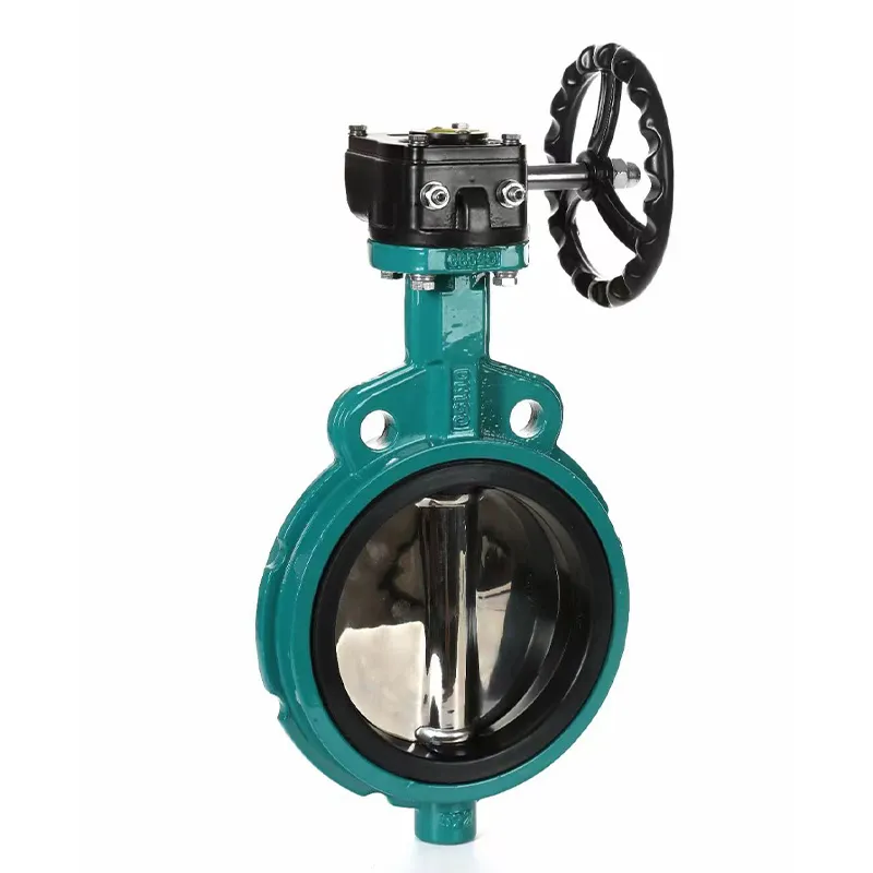 Ручные межфланцевые дисковые затворы