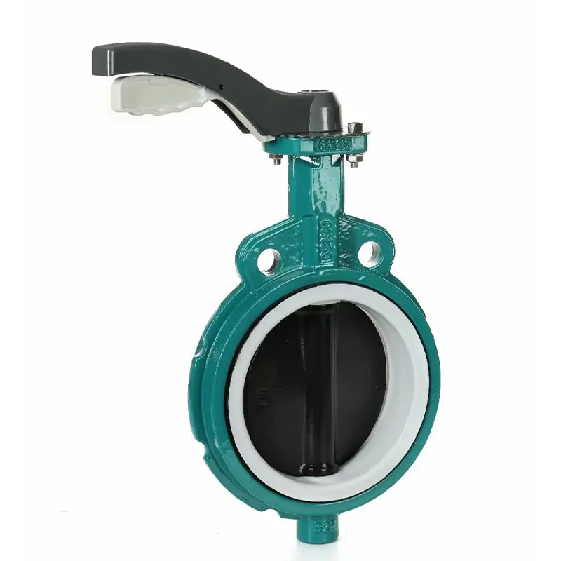 Ручные межфланцевые дисковые затворы