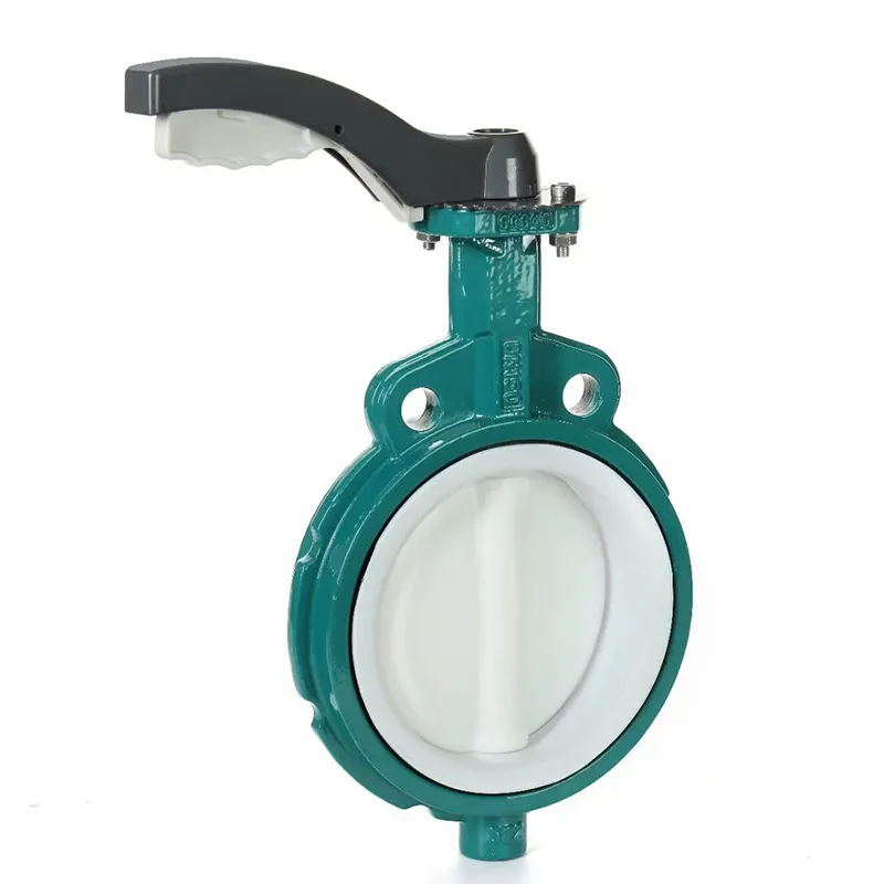 Ручные межфланцевые дисковые затворы