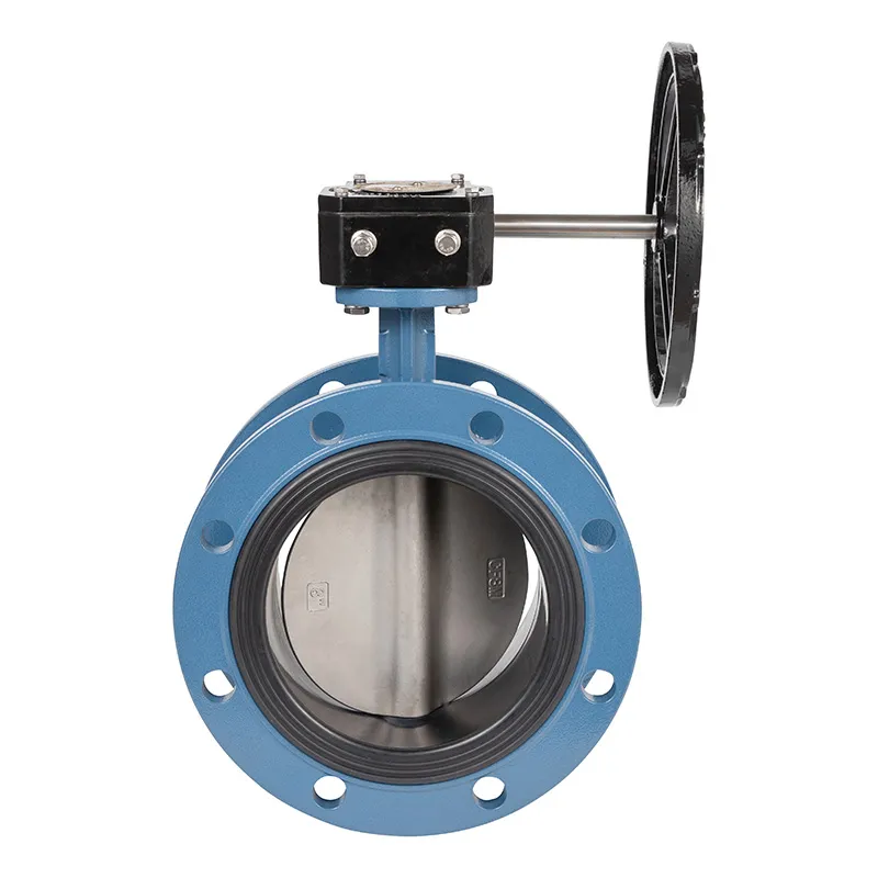 Ручные фланцевые дисковые затворы с мягким уплотнением