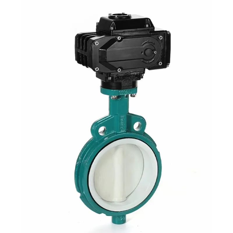 Электрические межфланцевые дисковые затворы