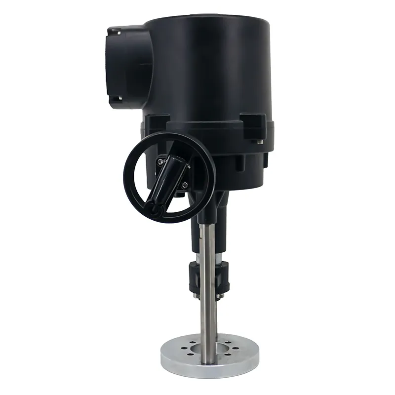 Электрические приводы задвижек линейного типа