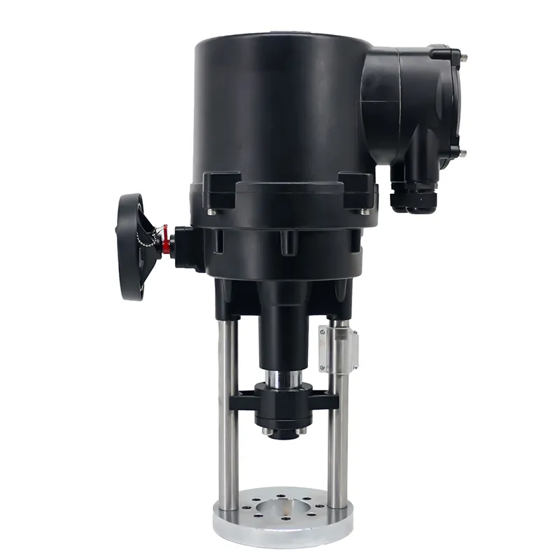 Электрические приводы задвижек линейного типа