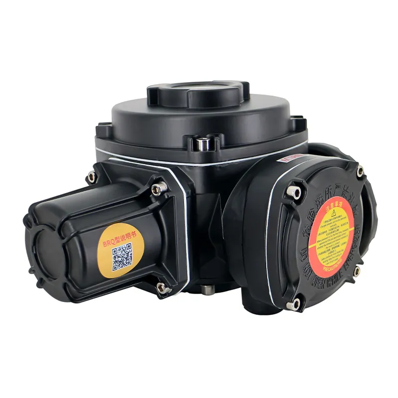 Электрические приводы задвижек поворотного типа Q