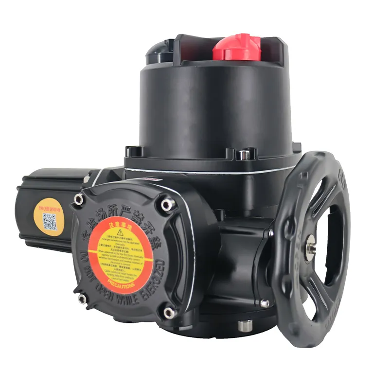 Электрические приводы задвижек поворотного типа Q