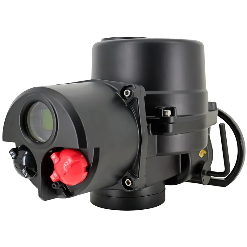 Электрические приводы задвижек поворотного типа QT