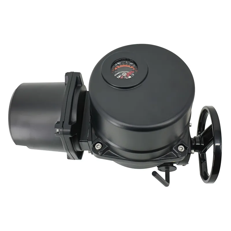 Электрические приводы задвижек поворотного типа QT