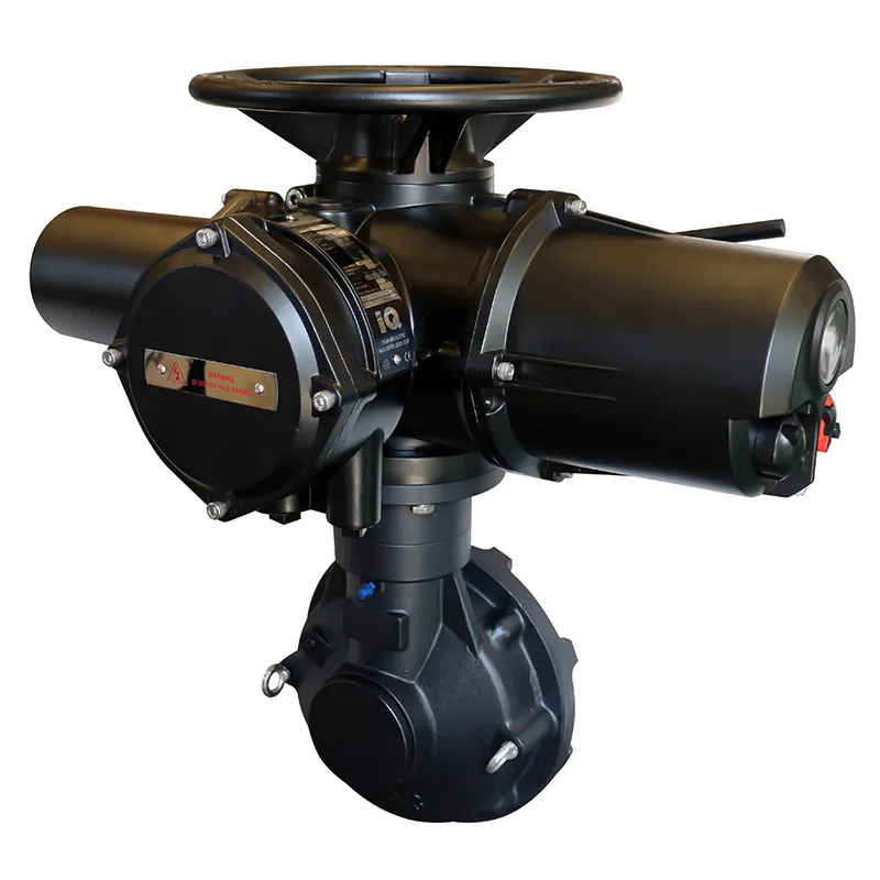 Электрические приводы задвижек роторного типа