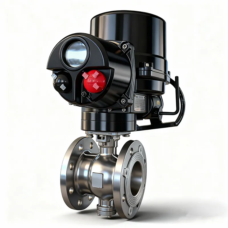 Электрические шаровые краны