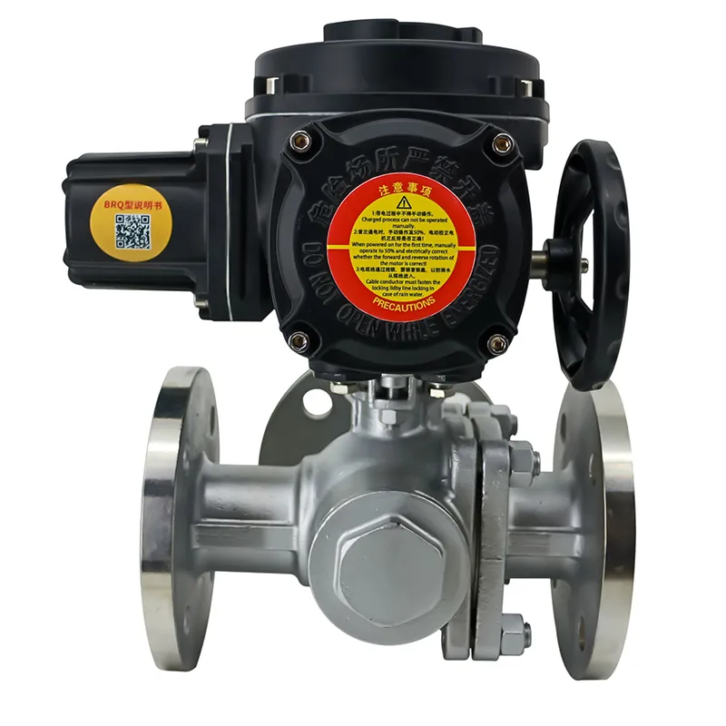 Электрические шаровые краны