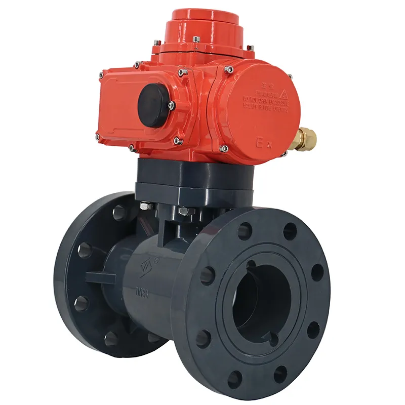 Электрические шаровые краны