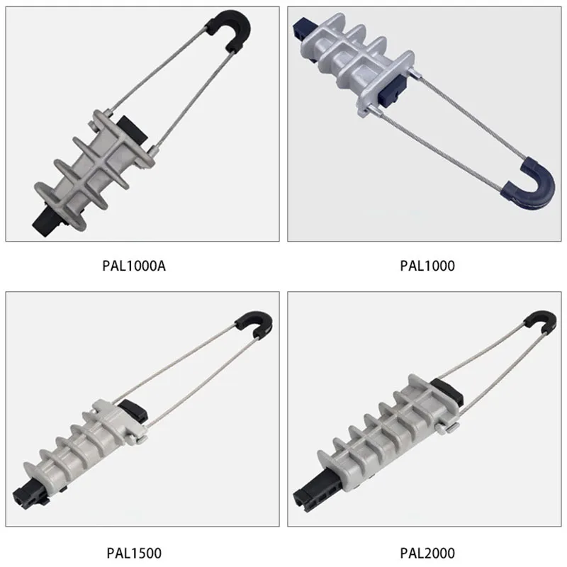 PA1000 / PA1500 / PA2000 — Натяжные зажимы из алюминиевого сплава