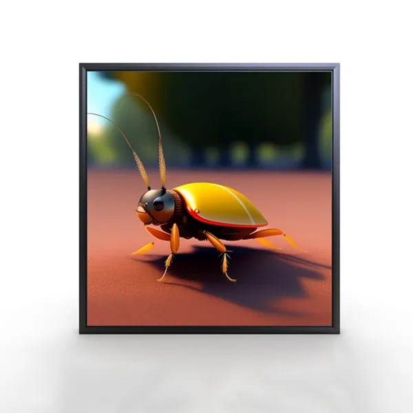 22-дюймовый квадратный дисплей