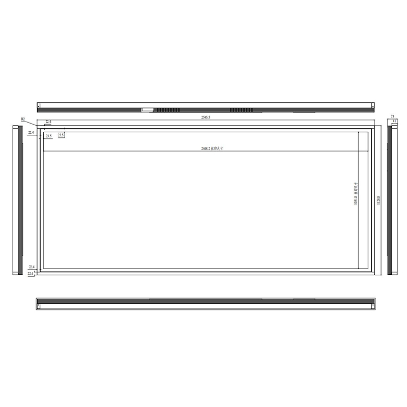 BOE 105-дюймовый универсальный экран Paper-like Screen