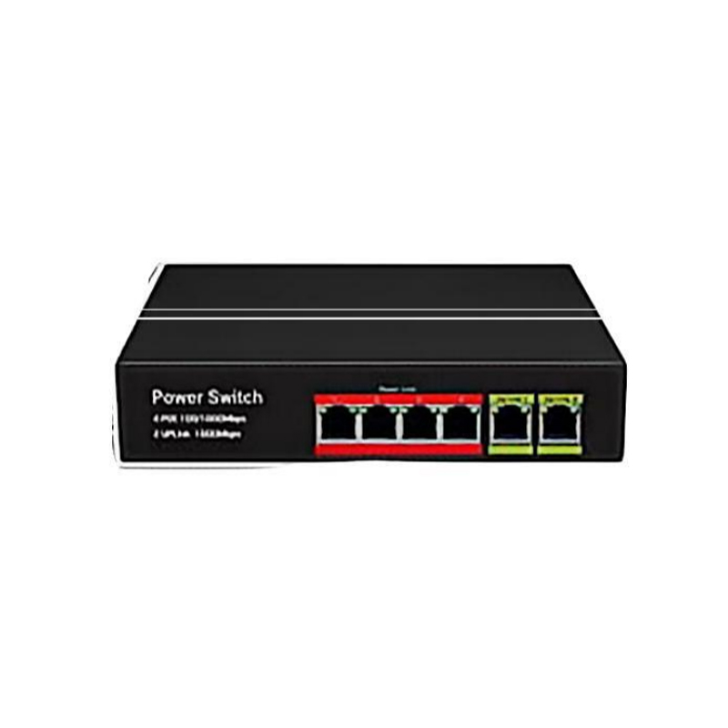 4-портовый полностью гигабитный PoE-коммутатор