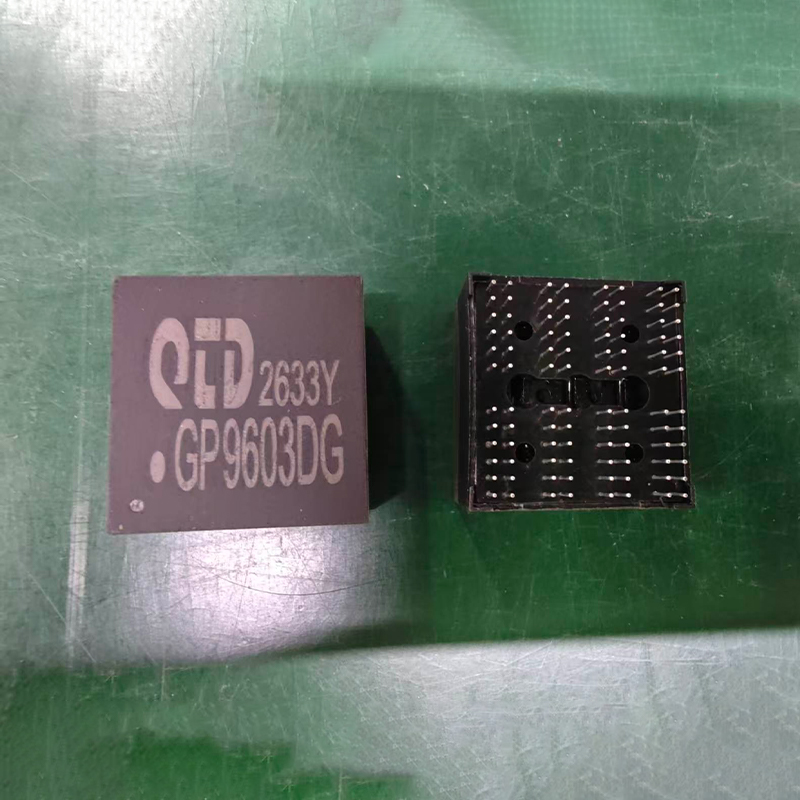 96PIN Четырёхканальный гигабитный сетевой трансформатор для монтажа в отверстия