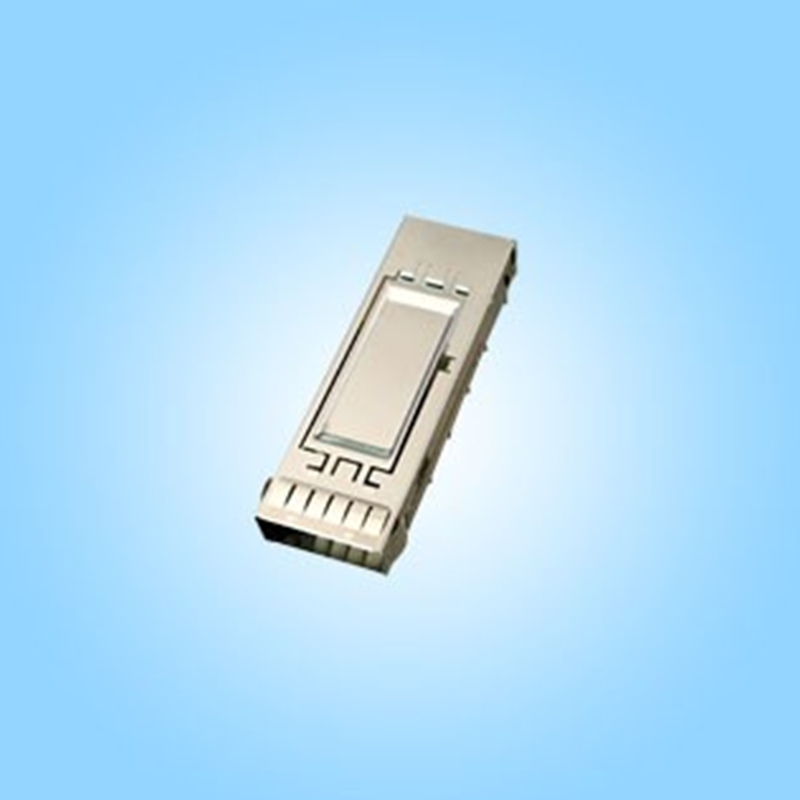 QSFP28 Кейдж в сборе 1×1, с пресс-фит монтажом, скорость 28 Гбит/с