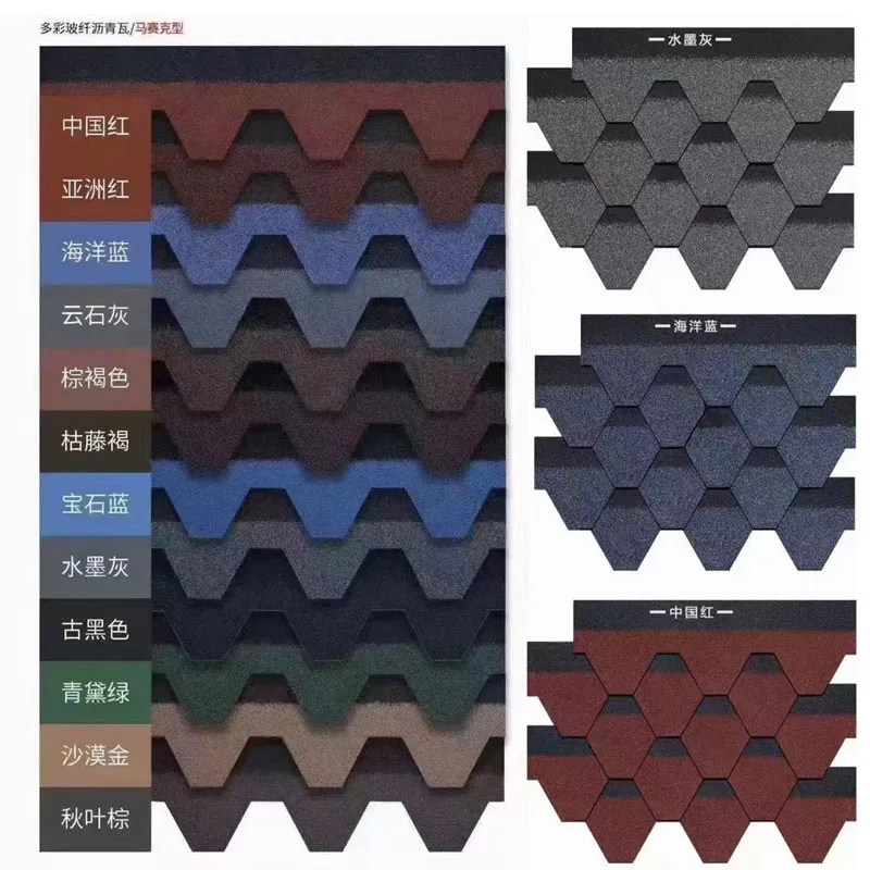 Гидроизоляционная черепица типа Мозаика