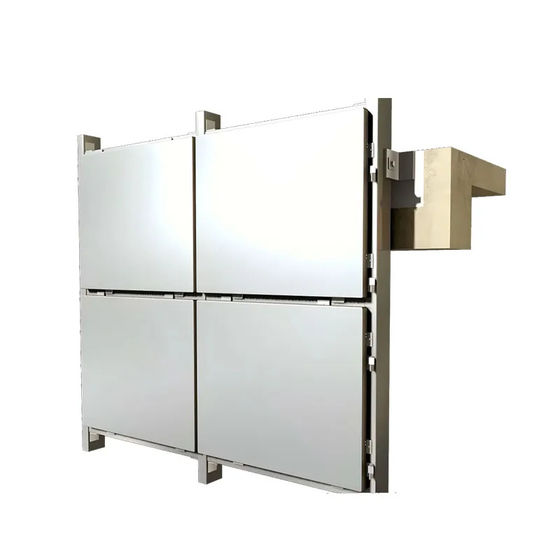 Фасадная система из алюминиевых композитных пан...