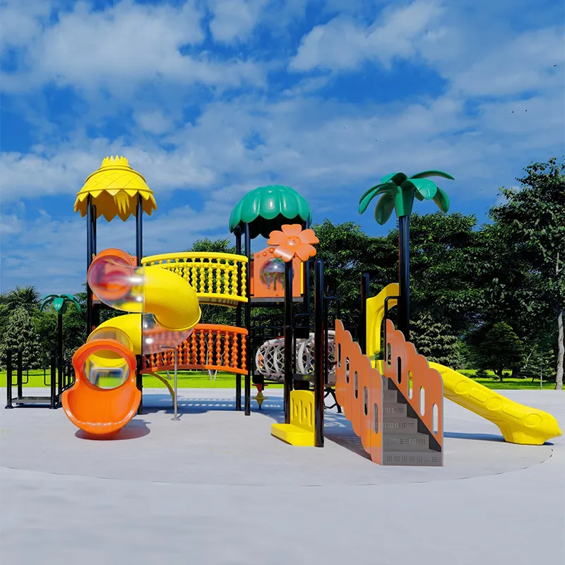 Классический игровой комплекс с горками DXY-05901