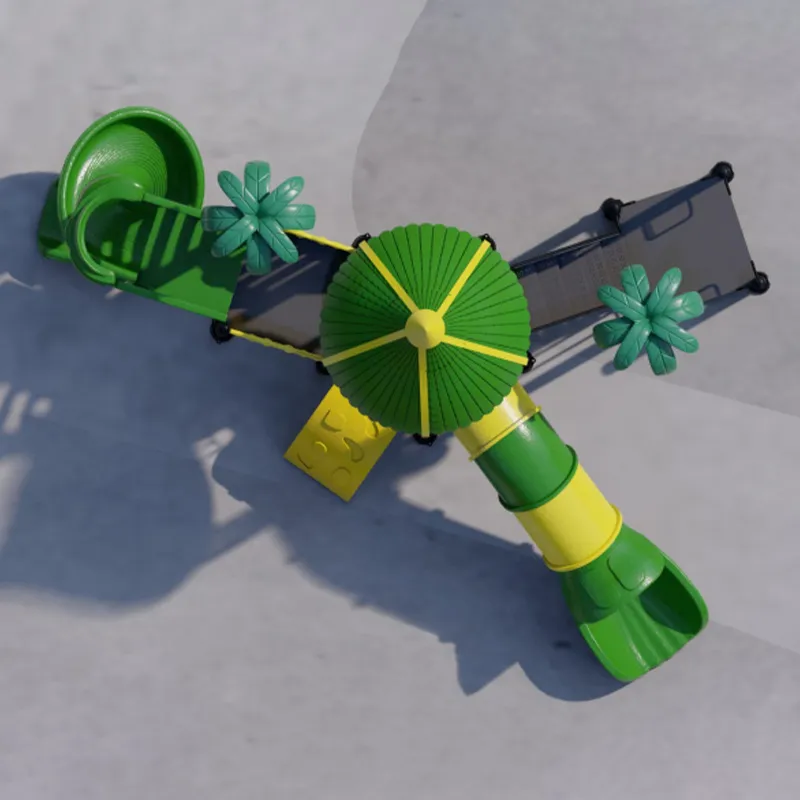 Классический игровой комплекс с горками DXY-06001