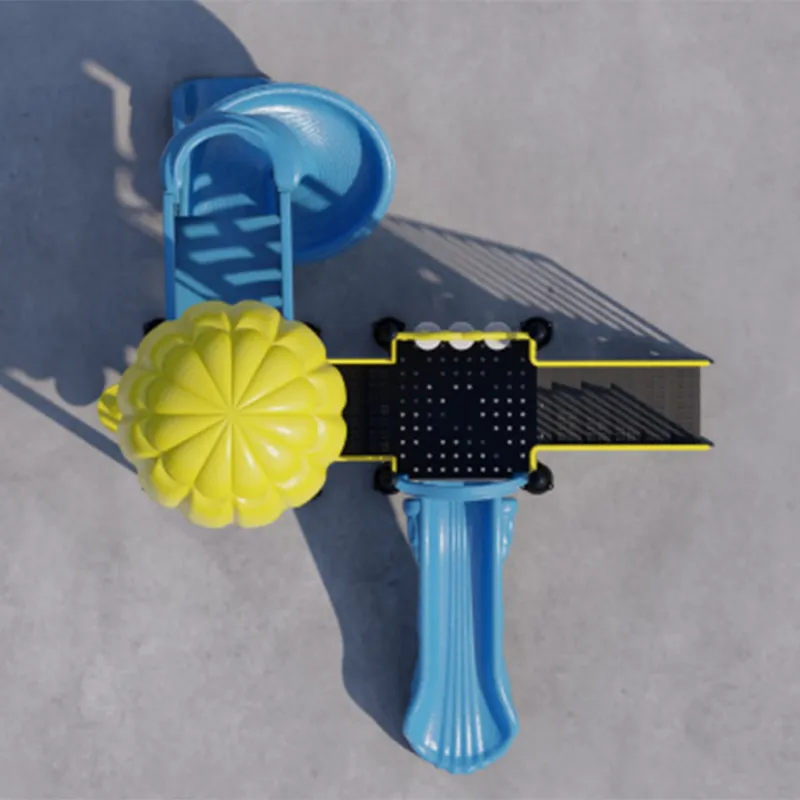 Классический игровой комплекс с горками DXY-06002