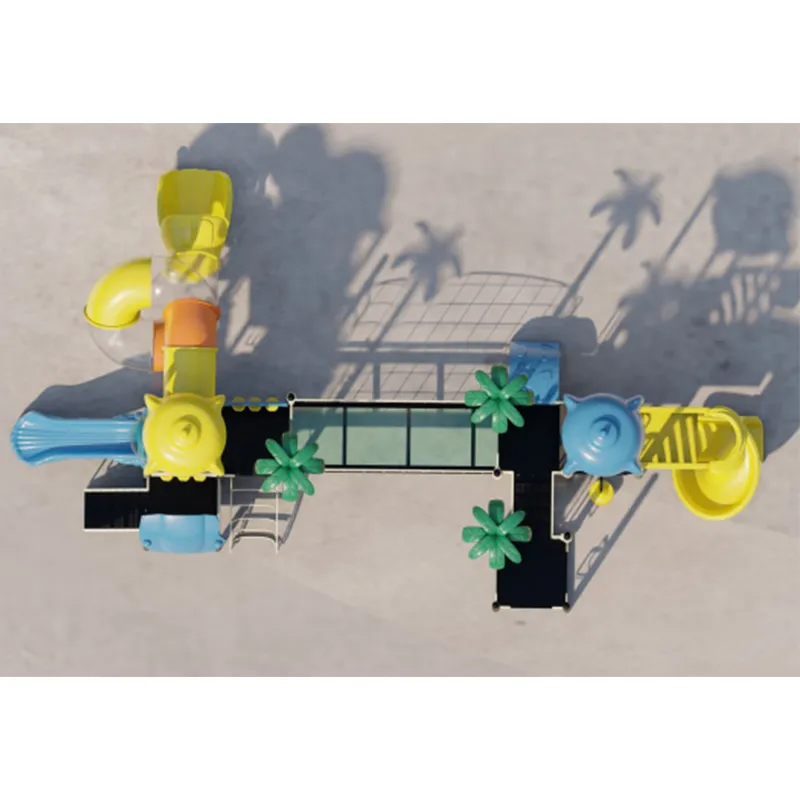 Классический игровой комплекс с горками DXY-06101