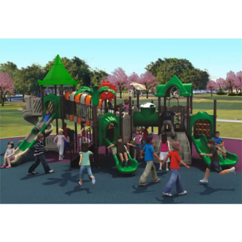 Классический игровой комплекс с горками DXY-06302