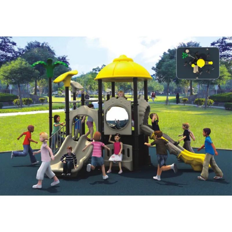 Классический игровой комплекс с горками DXY-06401