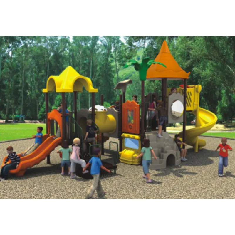 Классический игровой комплекс с горками DXY-06402