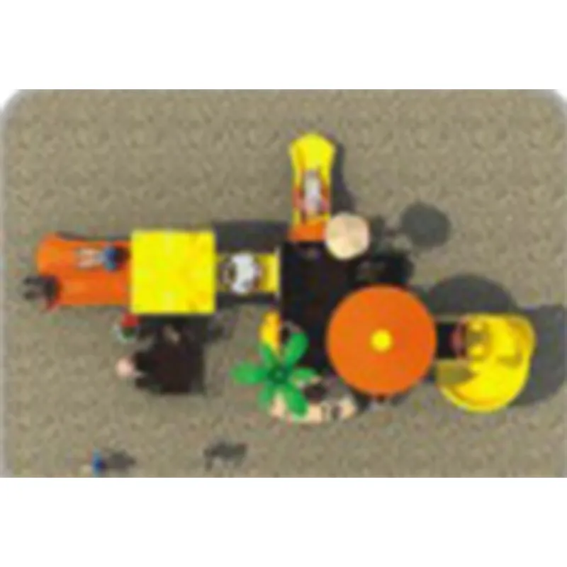 Классический игровой комплекс с горками DXY-06402