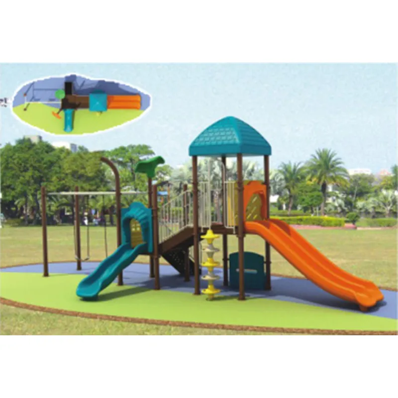 Классический игровой комплекс с горками DXY-06601