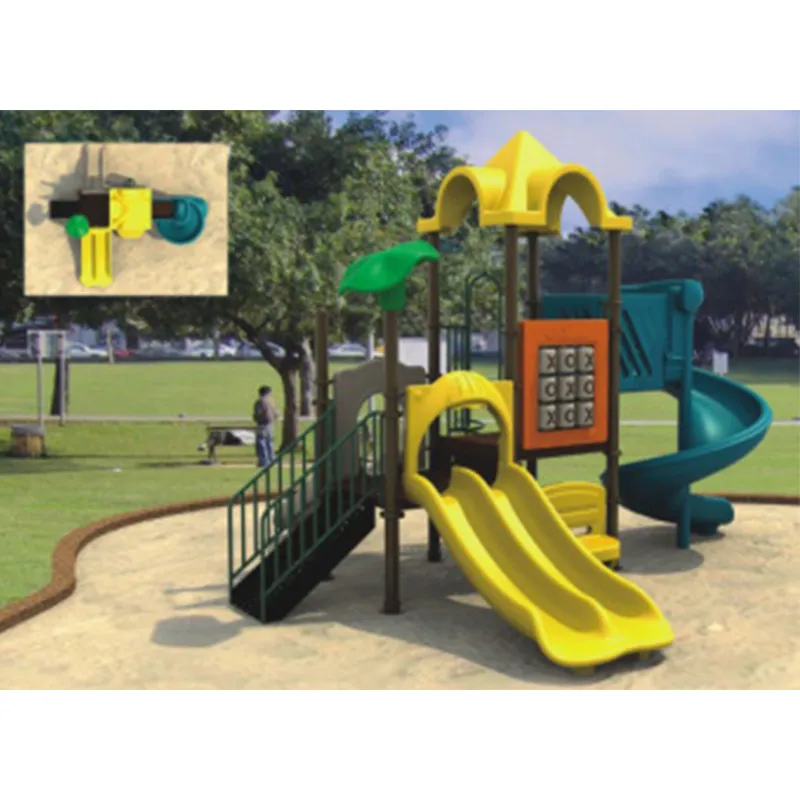 Классический игровой комплекс с горками DXY-06602