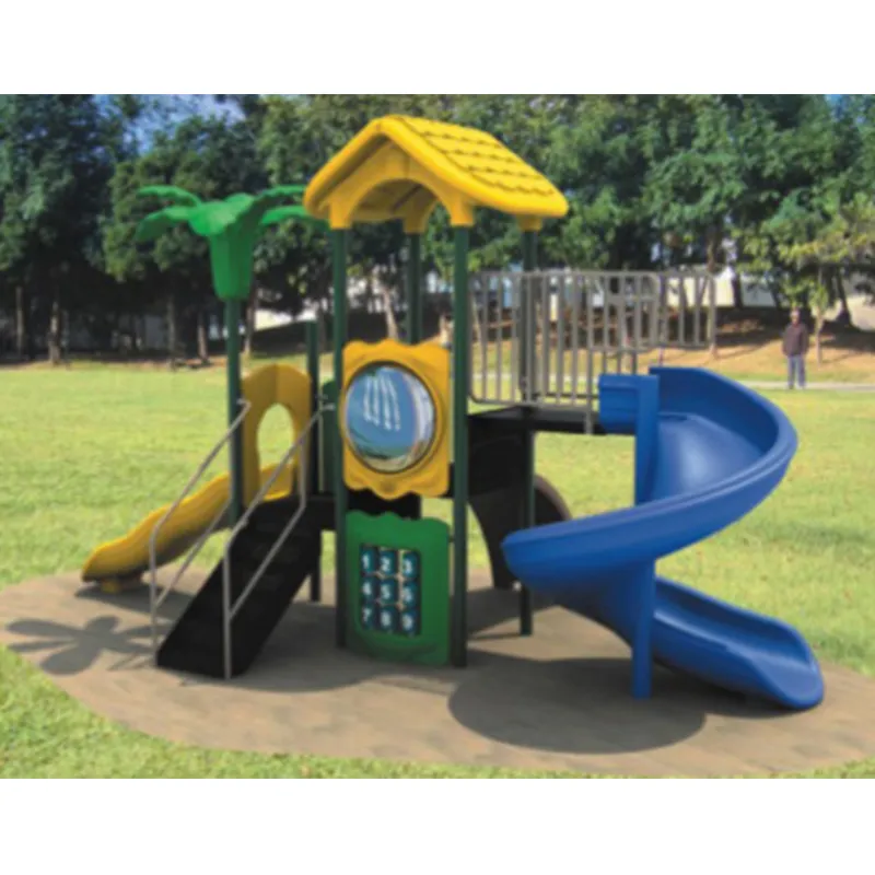 Классический игровой комплекс с горками DXY-06604