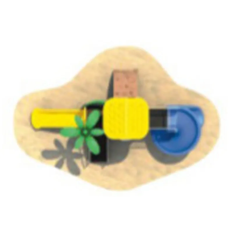 Классический игровой комплекс с горками DXY-06604