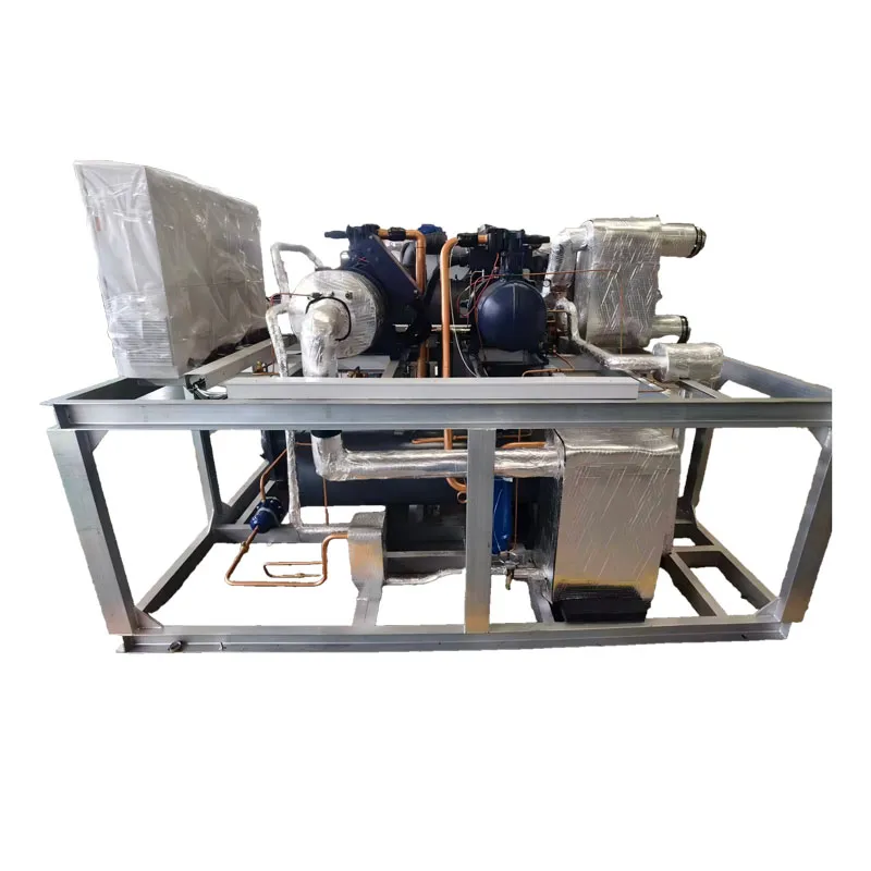 Среднетемпературные и низкотемпературные чиллеры с двухступенчатым сжатием и каскадным циклом