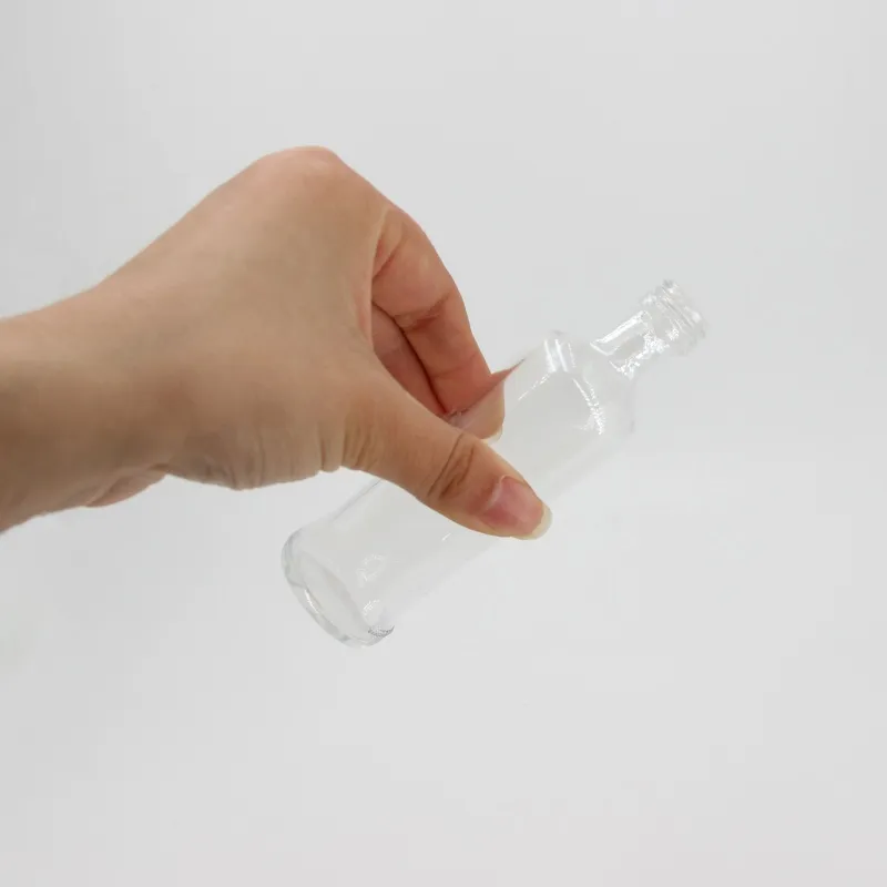 Бутылки из прозрачного стекла macorix 50 мл