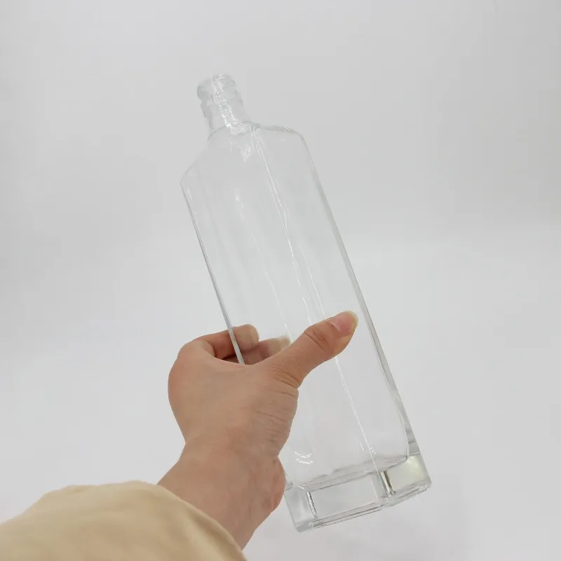 Бутылки из прозрачного стекла wz-1