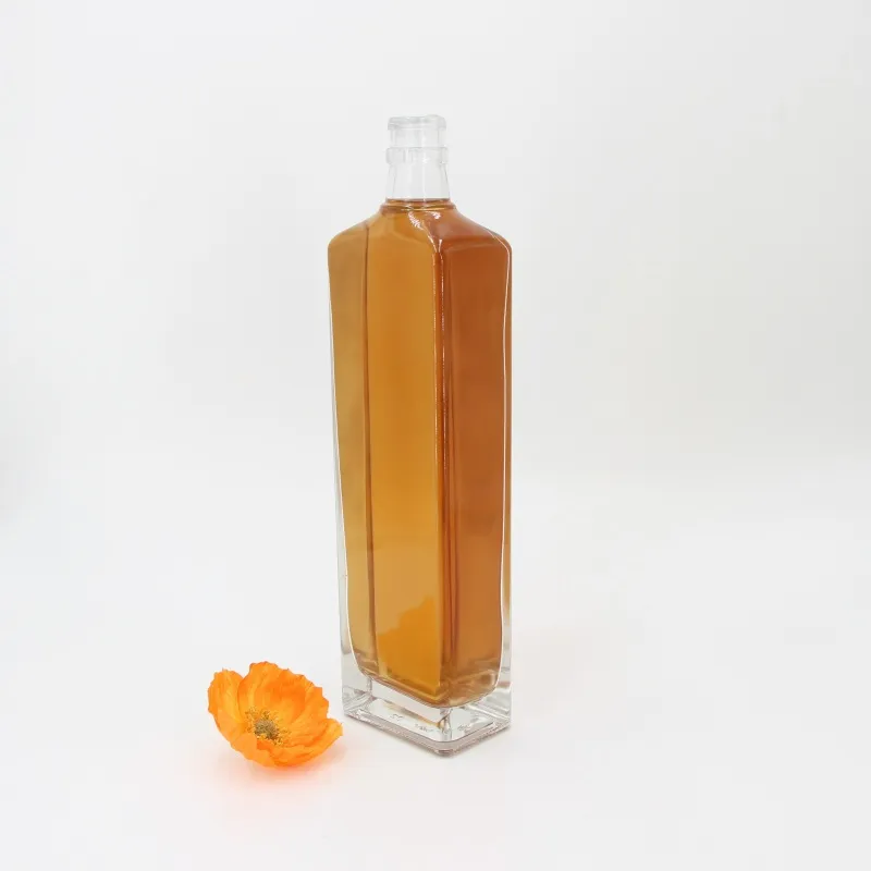 Бутылки из прозрачного стекла wz-1